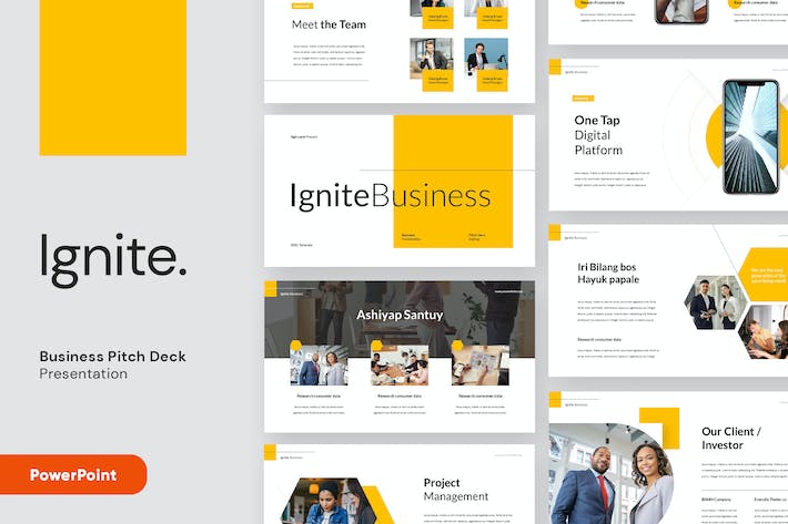 商务推介演讲方案设计PPT模板 - PPT派