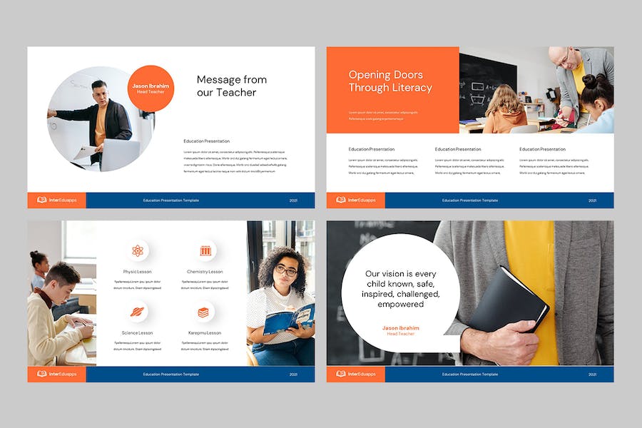 在线教育培训课程主题Keynote模板 - PPT派