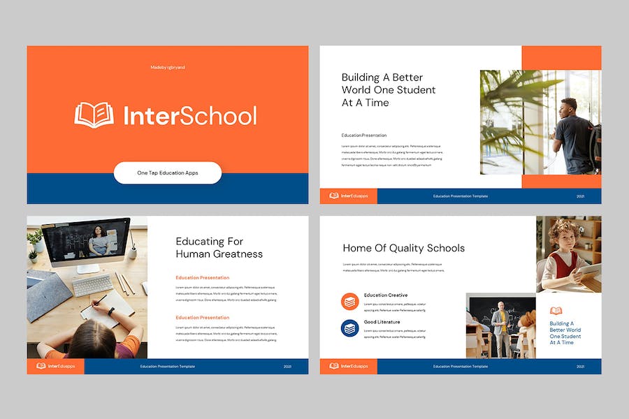 在线教育培训课程主题Keynote模板 - PPT派