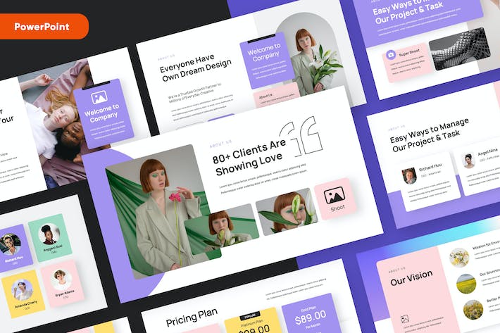 融资路演商业计划书PPT模板 - PPT派