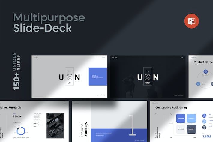 多用途商业演讲方案PPT模板 - PPT派