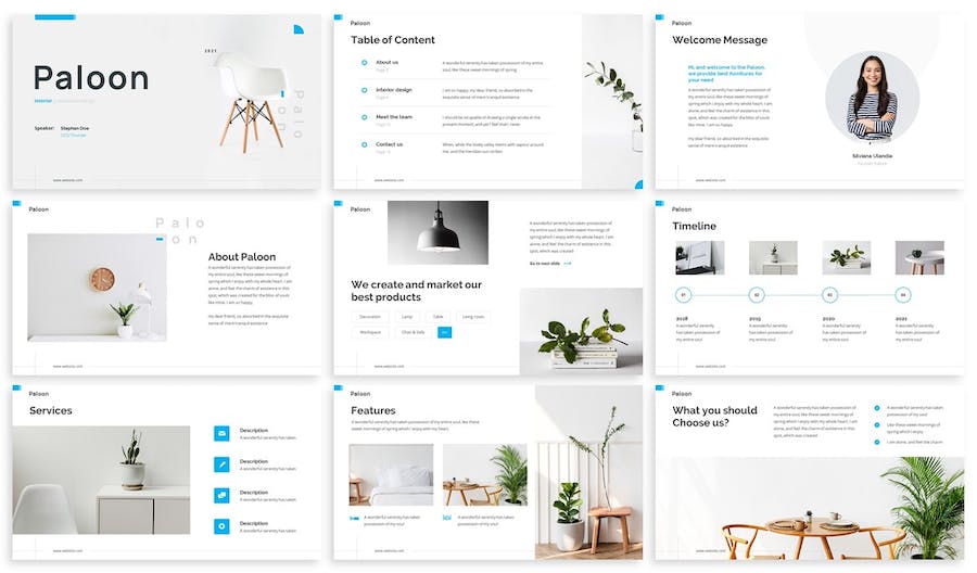 设计师汇报方案室内设计课程keynote模板 - PPT派