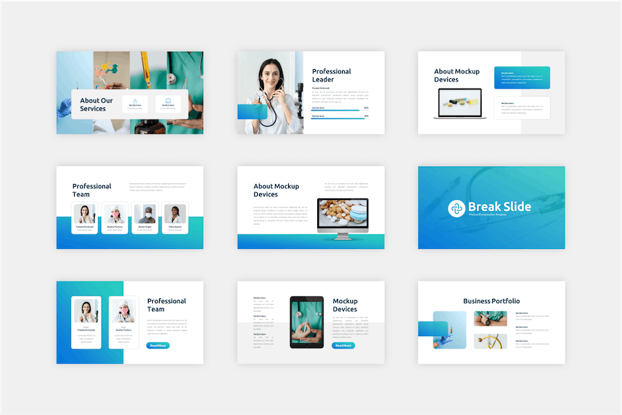 医疗诊疗讲述展示方案Keynote模板 - PPT派