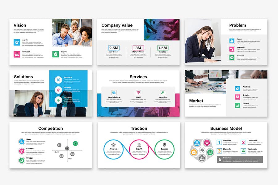 同理心商业推介融资路演PPT模板 - PPT派