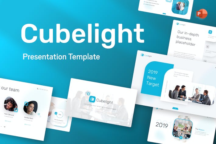 Cubellight-商务-PowerPoint-模板- PPT派