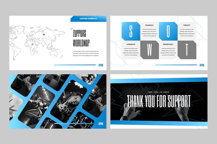 现代游戏设计讲述方案Keynote模板 - PPT派