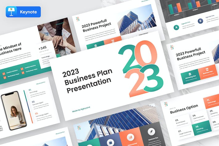 商业计划融资路演讲述Keynote模板 - PPT派