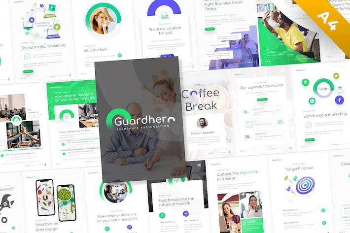 Guardhero-portrait-insurance-powerpoint-template- PPT派