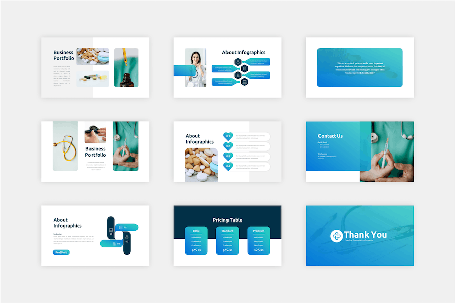 医疗诊疗讲述展示方案Keynote模板 - PPT派