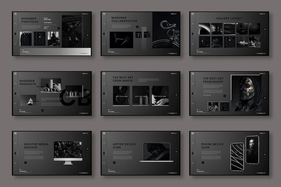 销售团队业绩展示创业计划Keynote模板 - PPT派