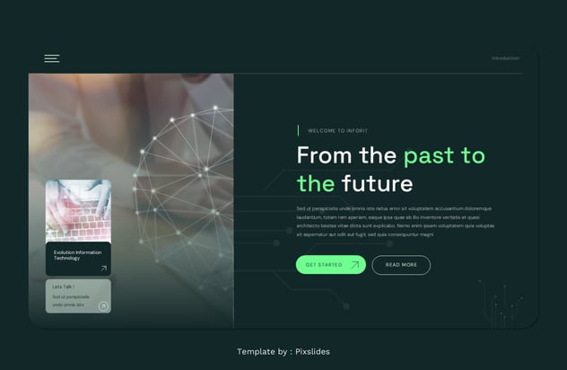 云计算人工智能大数据信息技术keynote模板 - PPT派