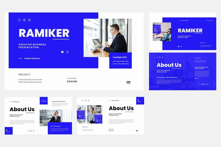 创意商务讲述展示方案推介PPT模板 - PPT派