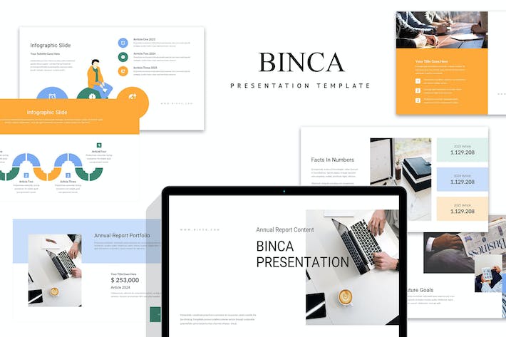 企业年度工作总结报告PPT模板 - PPT派