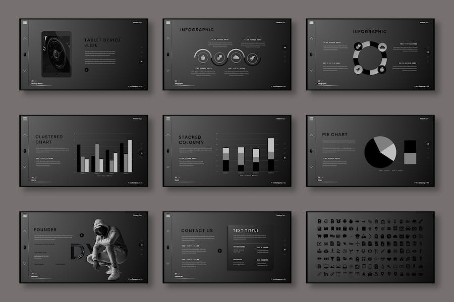 销售团队业绩展示创业计划Keynote模板 - PPT派