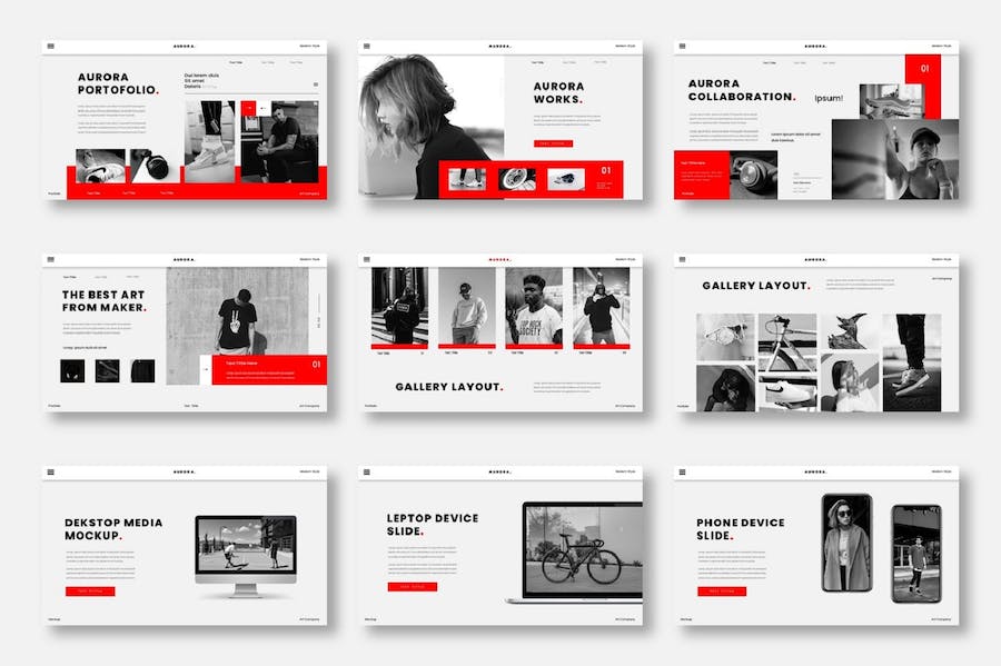 商务企业品牌宣传方案Keynote模板 - PPT派