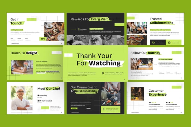 餐饮品牌加盟店铺介绍宣传PPT模板 - PPT派