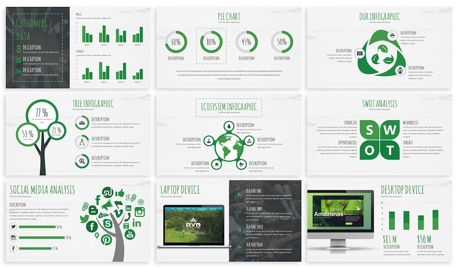 创意设计讲述展示品牌推广Keynote模板 - PPT派