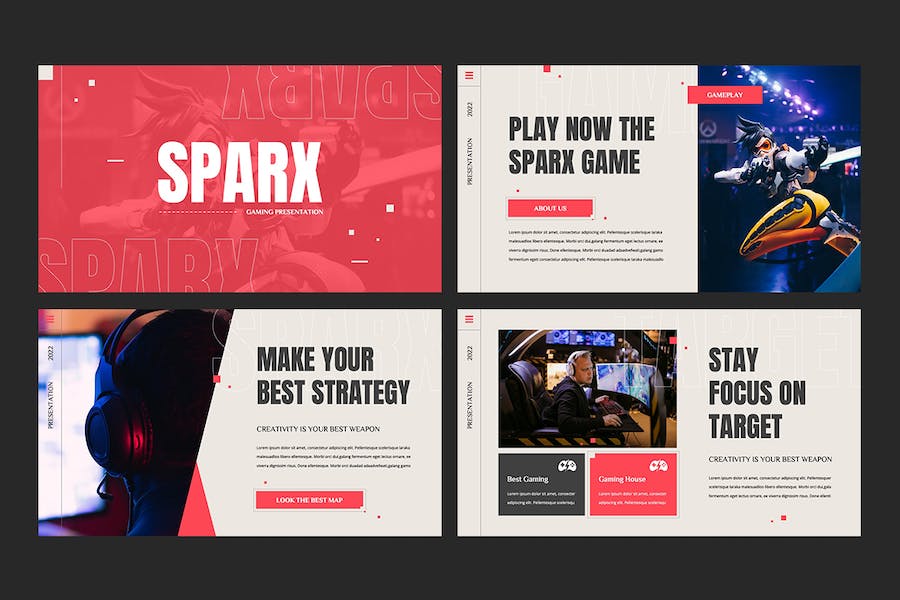 电竞游戏产品推介宣传展示营销方案PPT模板 - PPT派