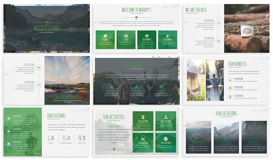 创意设计讲述展示品牌推广Keynote模板 - PPT派