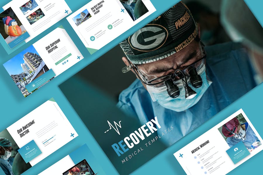 康复医疗健康管理方案Keynote模板 - PPT派