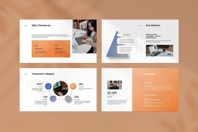 商业业务工作总结报告Keynote模板 - PPT派