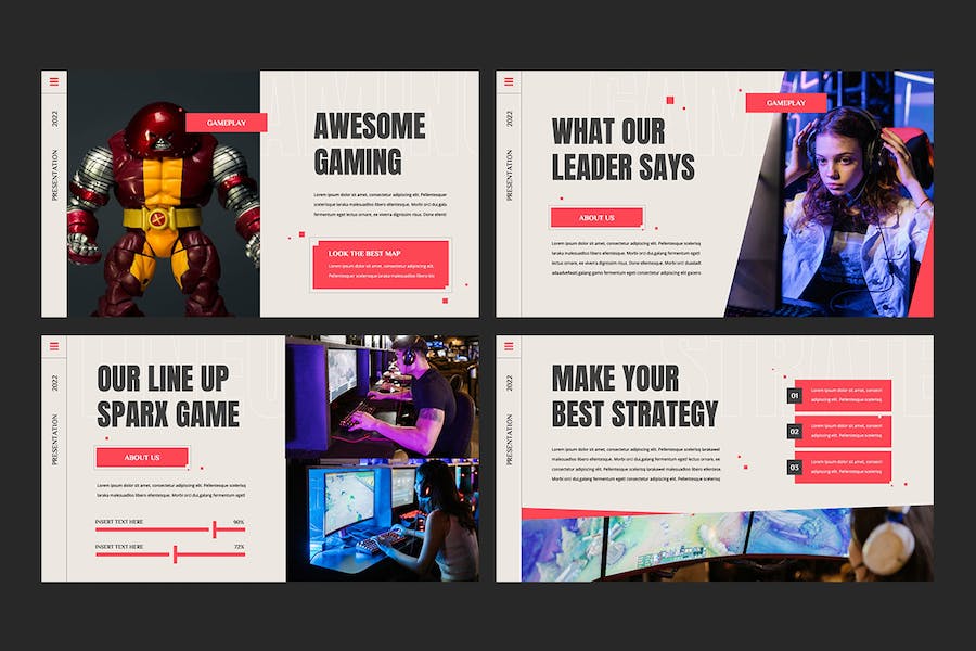 电竞游戏产品推介宣传展示营销方案PPT模板 - PPT派