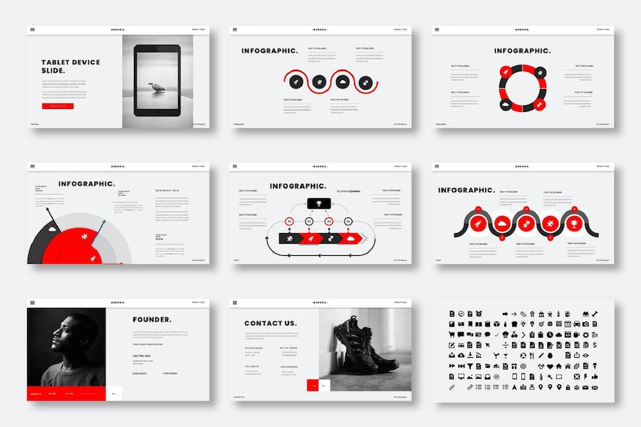 商务企业品牌宣传方案Keynote模板 - PPT派