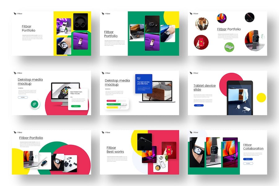 商务项目展示工作方案PPT模板 - PPT派