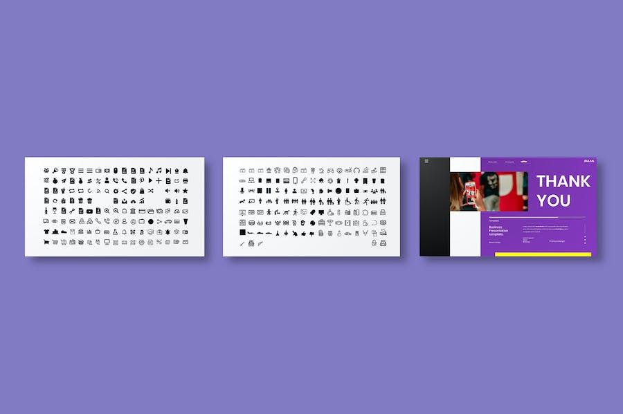 多彩图片展示商务提案Keynote模板 - PPT派