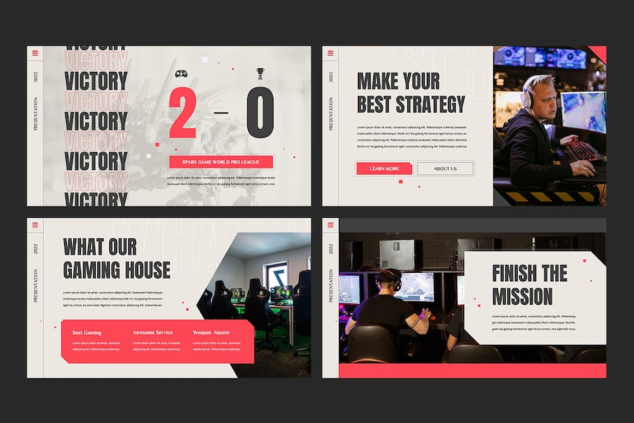 电竞游戏产品推介宣传展示营销方案PPT模板 - PPT派