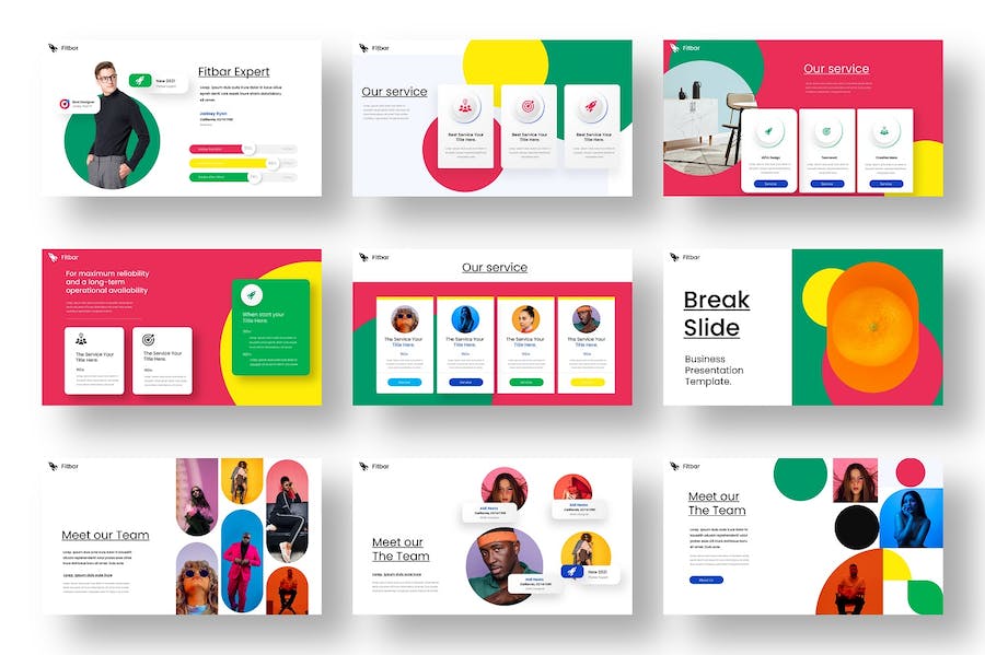 商务项目展示工作方案PPT模板 - PPT派