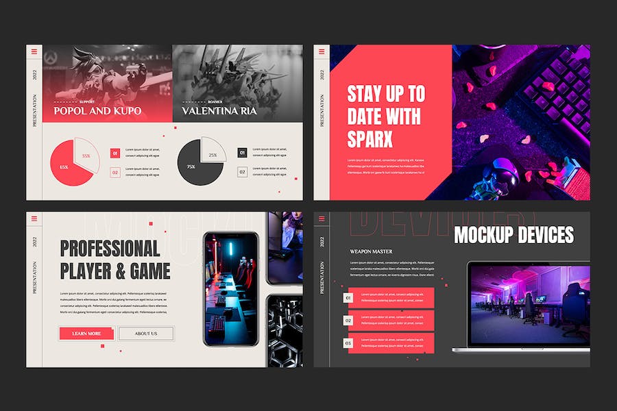 电竞游戏产品推介宣传展示营销方案PPT模板 - PPT派