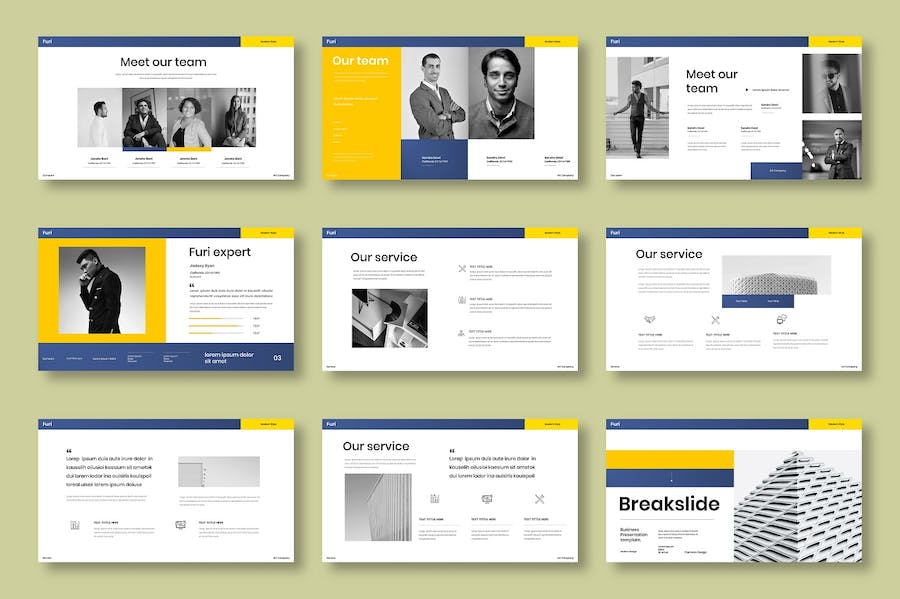 创意商务设计演讲产品推介方案Keynote模板 - PPT派