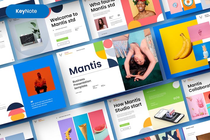 创意商务企业营销推广Keynote模板 - PPT派