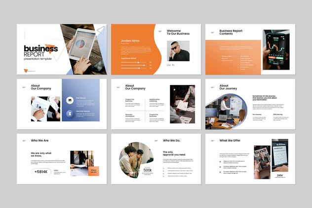 商业业务工作总结报告Keynote模板 - PPT派