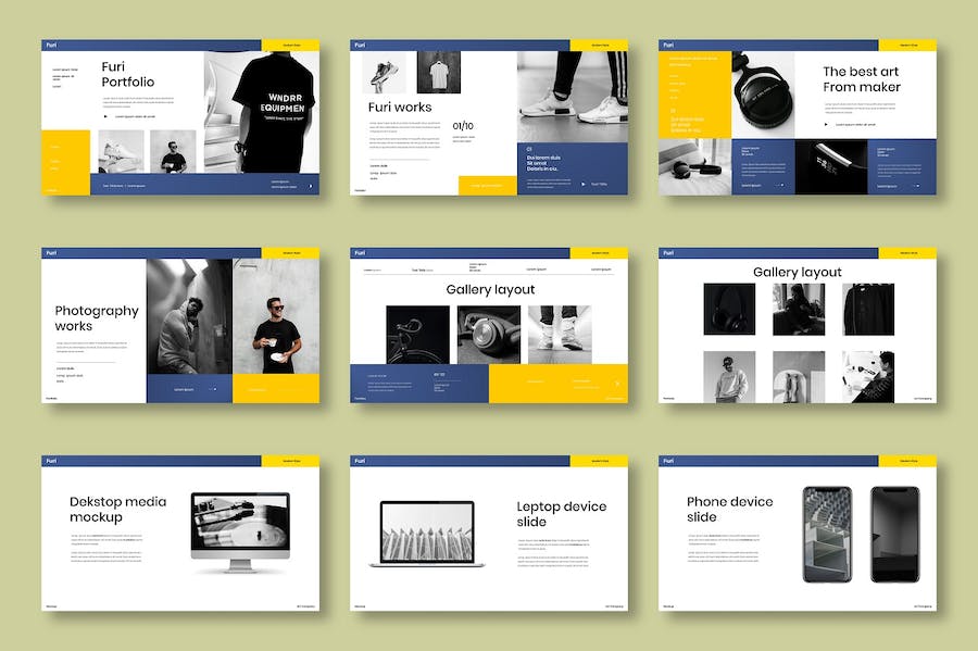 创意商务设计演讲产品推介方案Keynote模板 - PPT派