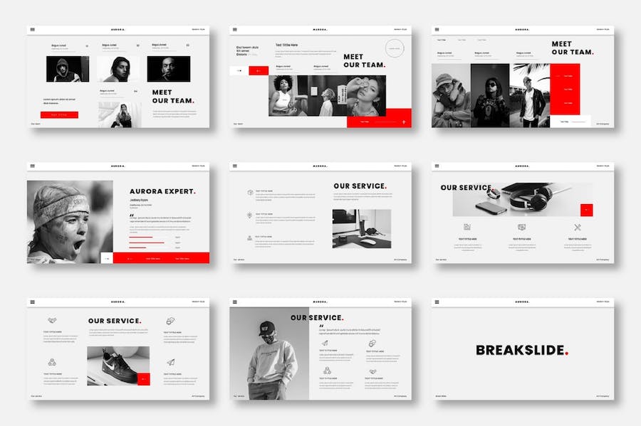 商务企业品牌宣传方案Keynote模板 - PPT派