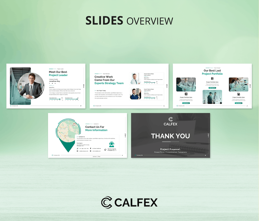 项目提案计划书商务汇报PPT模板 - PPT派