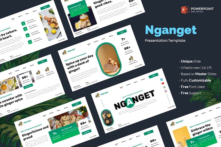 香料食品产品推介宣传营销展示方案PPT模板 - PPT派