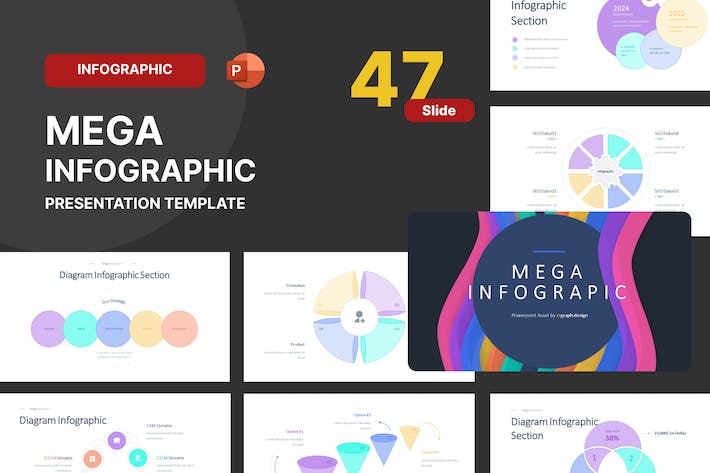 Diagram-process-infographic-powerpoint-template - PPT派