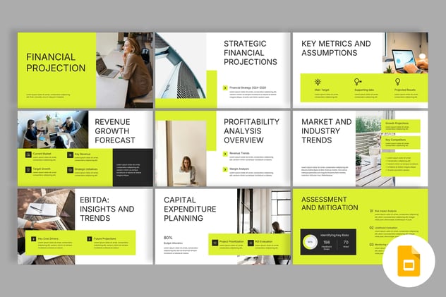 财务预测分析规划PPT模板 - PPT派