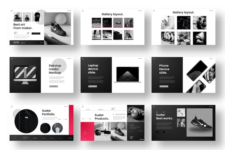 商务品牌宣传推广营销方案PPT模板 - PPT派