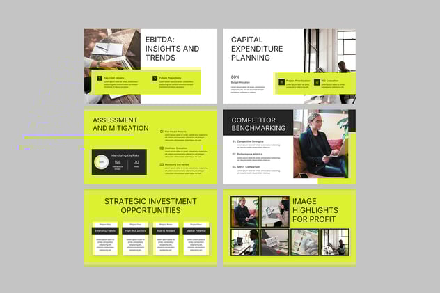 财务预测分析规划PPT模板 - PPT派