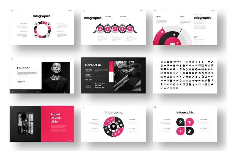 商务品牌宣传推广营销方案PPT模板 - PPT派