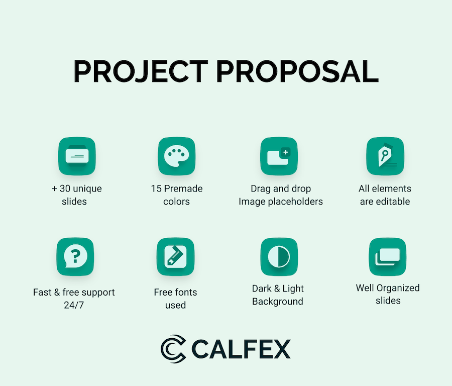 项目提案计划书商务汇报PPT模板 - PPT派