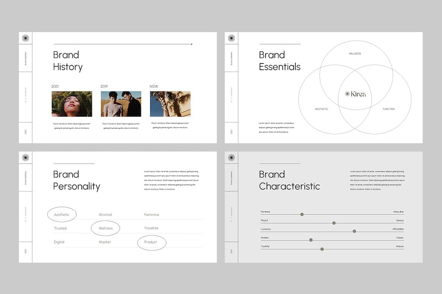 企业品牌视觉识别系统设计指南PPT模板 - PPT派