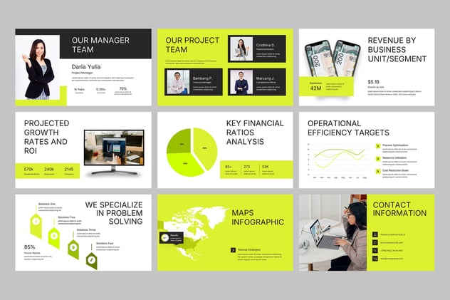 财务预测分析规划PPT模板 - PPT派