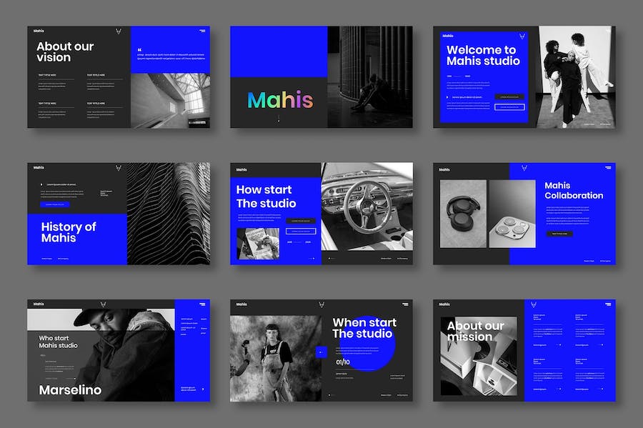 商务业务融资营销推广Keynote模板 - PPT派