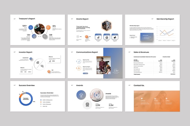 商业业务工作总结报告Keynote模板 - PPT派