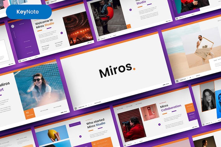 高端商务风格主题演讲展示Keynote模板 - PPT派